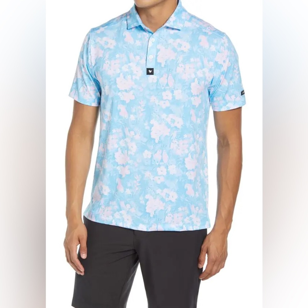 Bad Birdie Rainforest Rascal Floral Performance Golf Size XL